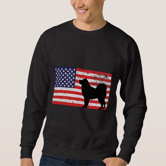 Sweatshirt Chien Husky (Devant)