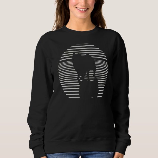 Sweatshirt Chien Keeshond (Devant)