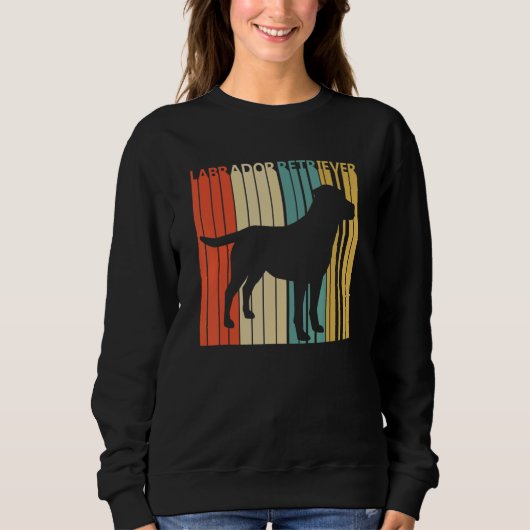 Sweatshirt Chien Labrador Retriever (Devant)