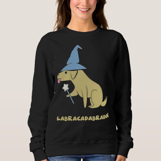 Sweatshirt Chien magique du Labrador (Devant)