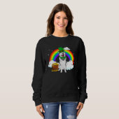 Sweatshirt Chien malamué de l'Alaska (Devant entier)