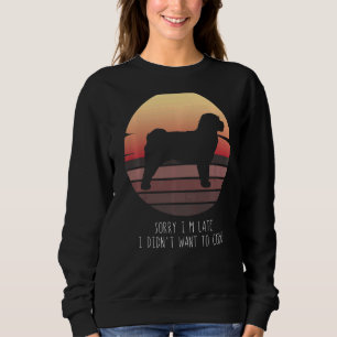 Sweatshirt Chien maltais rétro
