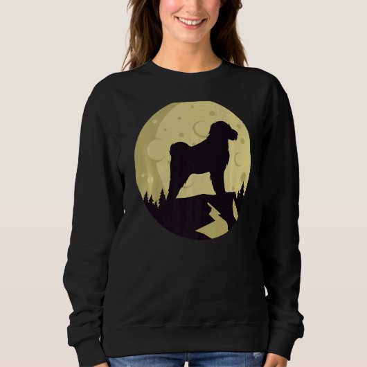Sweatshirt Chien maltais Rétro 6 (Devant)