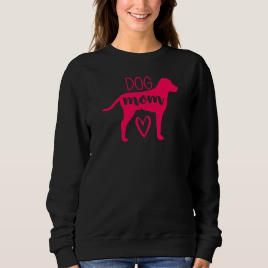 Sweatshirt Chien Maman Mama Chien Chien Chien Chien Chiens Ch (Devant)