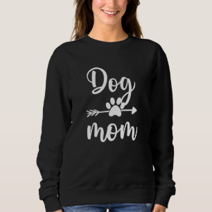 Sweatshirt Chien Maman Maman Femme Chien Mama Chien 1