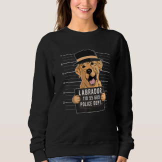 Sweatshirt Chien Photo D'identité Labrador
