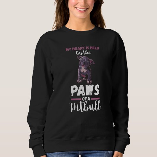 Sweatshirt Chien Pitbull (Devant)