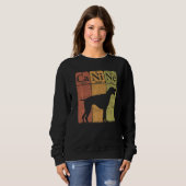 Sweatshirt Chien Pointer Anglais Éléments du Tableau Périodiq (Devant entier)