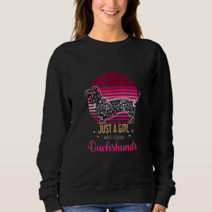 Sweatshirt Chien race Animal de compagnie Maman Femmes Dachsh