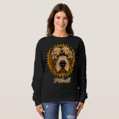 Sweatshirt Chien race Pit Bull (Devant entier)