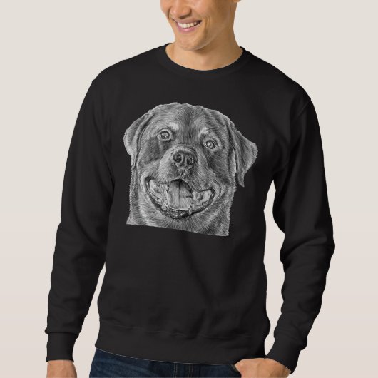 Sweatshirt Chien Rottweiler 26 (Devant)