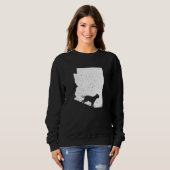 Sweatshirt Chien Rottweiler Arizona (Devant entier)
