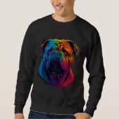 Sweatshirt Chien Shar Pei, Shar-Pei, chinois clair et luffeux (Devant)