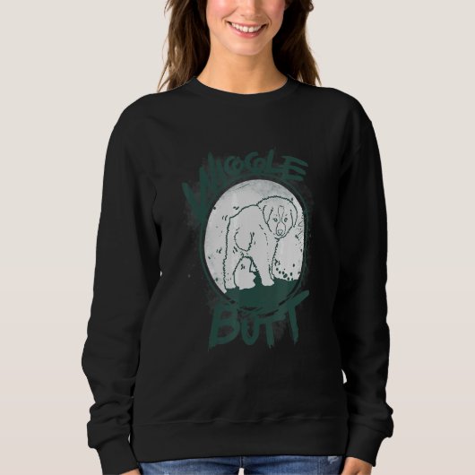 Sweatshirt Chien Shepard australien Wiggle (Devant)