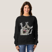 Sweatshirt Chien sibérien Husky 13 (Devant entier)