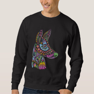 Sweatshirt Chien Sugar Crâne Dia De Los Muertos Cute Mexicain