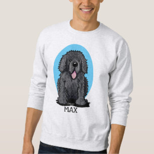 Sweatshirt Chien Terre-Neuve KiniArt