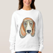 Sweatshirt Chien triste (Devant)