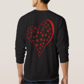 Sweatshirt Chien Valentine - Tu es ma Saint Valentin | (Dos)