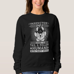 Sweatshirt Chien Walker Inspecteur Inu Sheriff Entraîneur de