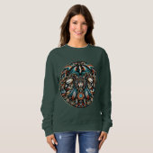 Sweatshirt Chiens amérindiens (Devant entier)