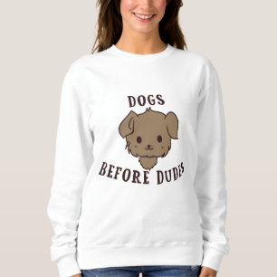 Sweatshirt Chiens avant des types
