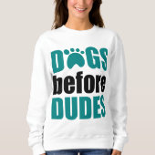 Sweatshirt Chiens avant les mecs (Devant)