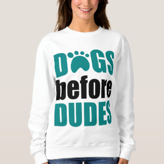 Sweatshirt Chiens avant les mecs