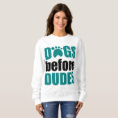 Sweatshirt Chiens avant les mecs (Devant entier)