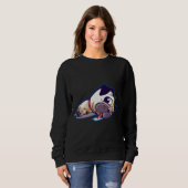 Sweatshirt Chiens Designs Chien Amateurs de Carlin Cadeau cla (Devant entier)