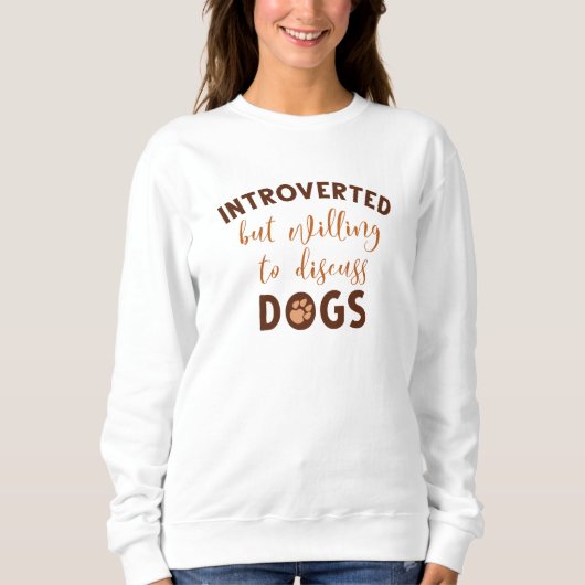 Sweatshirt Chiens introduits (Devant)