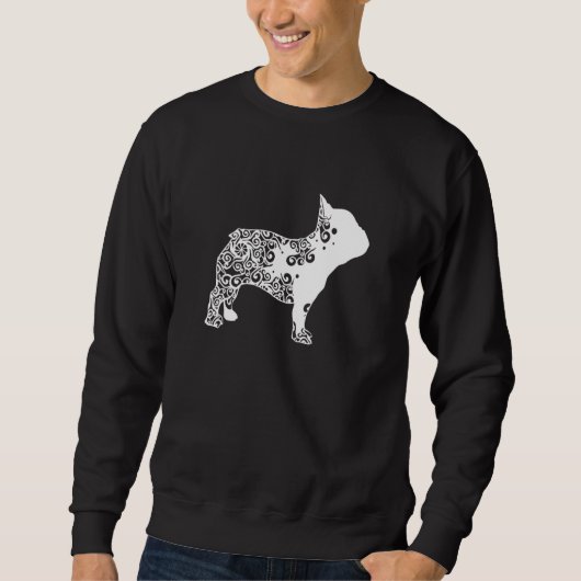 Sweatshirt Chiffre de taureau français (Devant)