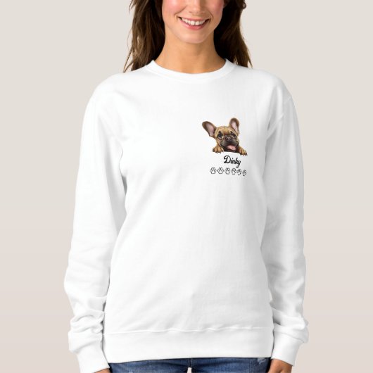 Sweatshirt Chiffre de taureau français (Devant)