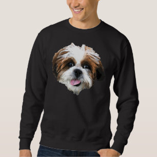 Sweatshirt Chih Tzu Cutest Tuppy Face !