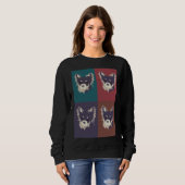 Sweatshirt Chihuahua (Devant entier)