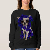Sweatshirt Chihuahua De La Mort (Devant)
