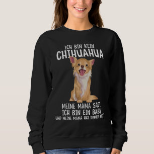 Sweatshirt Chihuahua dit Femme de chien