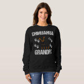 Sweatshirt Chihuahua Grandpa (Devant entier)