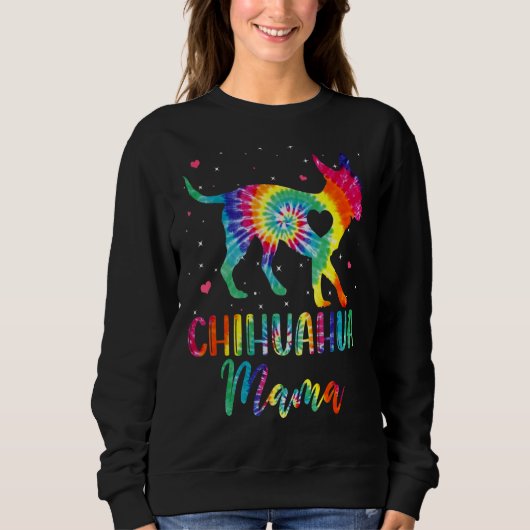 Sweatshirt Chihuahua Mama Chihuahuas Chien Femmes (Devant)