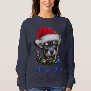 Sweatshirt Chihuahua Noël