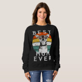Sweatshirt Chihuahua pour maman (Devant entier)