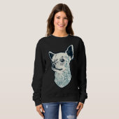 Sweatshirt Chihuahua Tattoo (Devant entier)