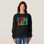 Sweatshirt Child Life Appreciation Week Back to School (Devant entier)