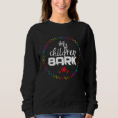 Sweatshirt Children Bark Dog (Devant)