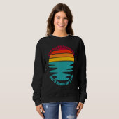 Sweatshirt Chill Relax Vacances À La Plage Surf De Sable Sole (Devant entier)