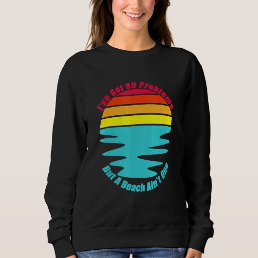 Sweatshirt Chill Relax Vacances À La Plage Surf De Sable Sole (Devant)
