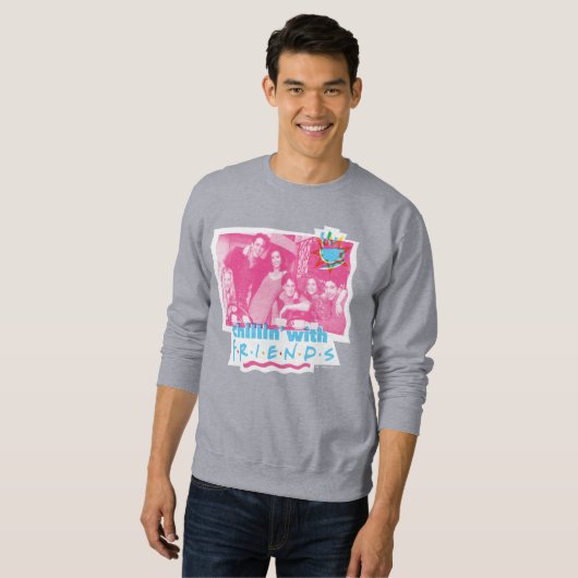 Sweatshirt Chillin' avec AMIS™ (Devant entier)