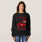 Sweatshirt Chillin Avec Mes Gnomies Présentes Pour Les Femmes (Devant entier)