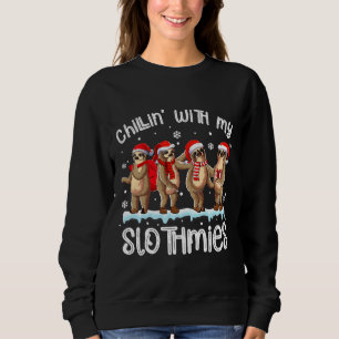 Sweatshirt Chillin avec mes Slothmies Sloth