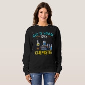 Sweatshirt Chimie avec chimie (Devant entier)